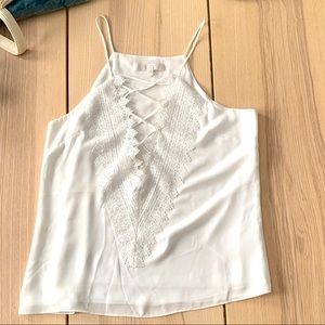 Nordstrom Wayf Criss Cross Cami Top